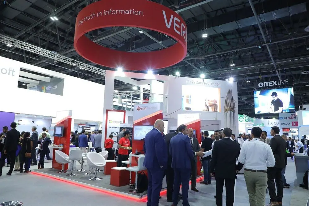 Veritas stand at GITEX Technology Week 2018