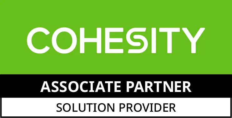 شارة Cohesity Associate Partner، Solution Provider